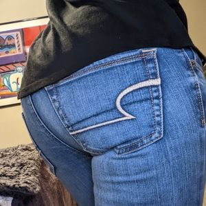 AEO Kick Boot Super Stretch Jeans